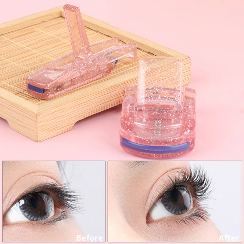 Rizador de pestañas portátil, extensor de pestañas postizas, rizador de pestañas, herramienta de estilismo duradera, accesorios de herramientas de belleza, 1 Uds.