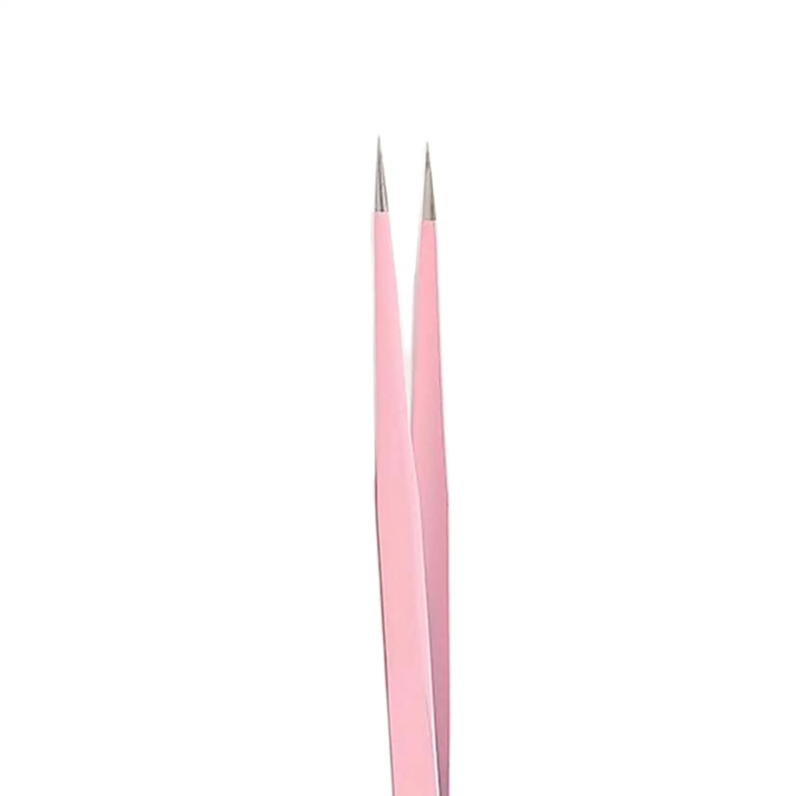 Pinzas para uñas rectas, diamantes de imitación con prensas, herramientas para manicura de uñas