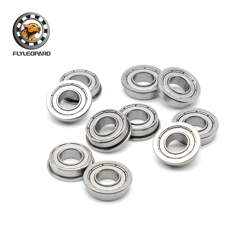 

F689ZZ Flange Bearing 9x17x5mm (10PCS) Deep Groove Ball Bearings F618/9ZZ F689ZZ ABEC-7