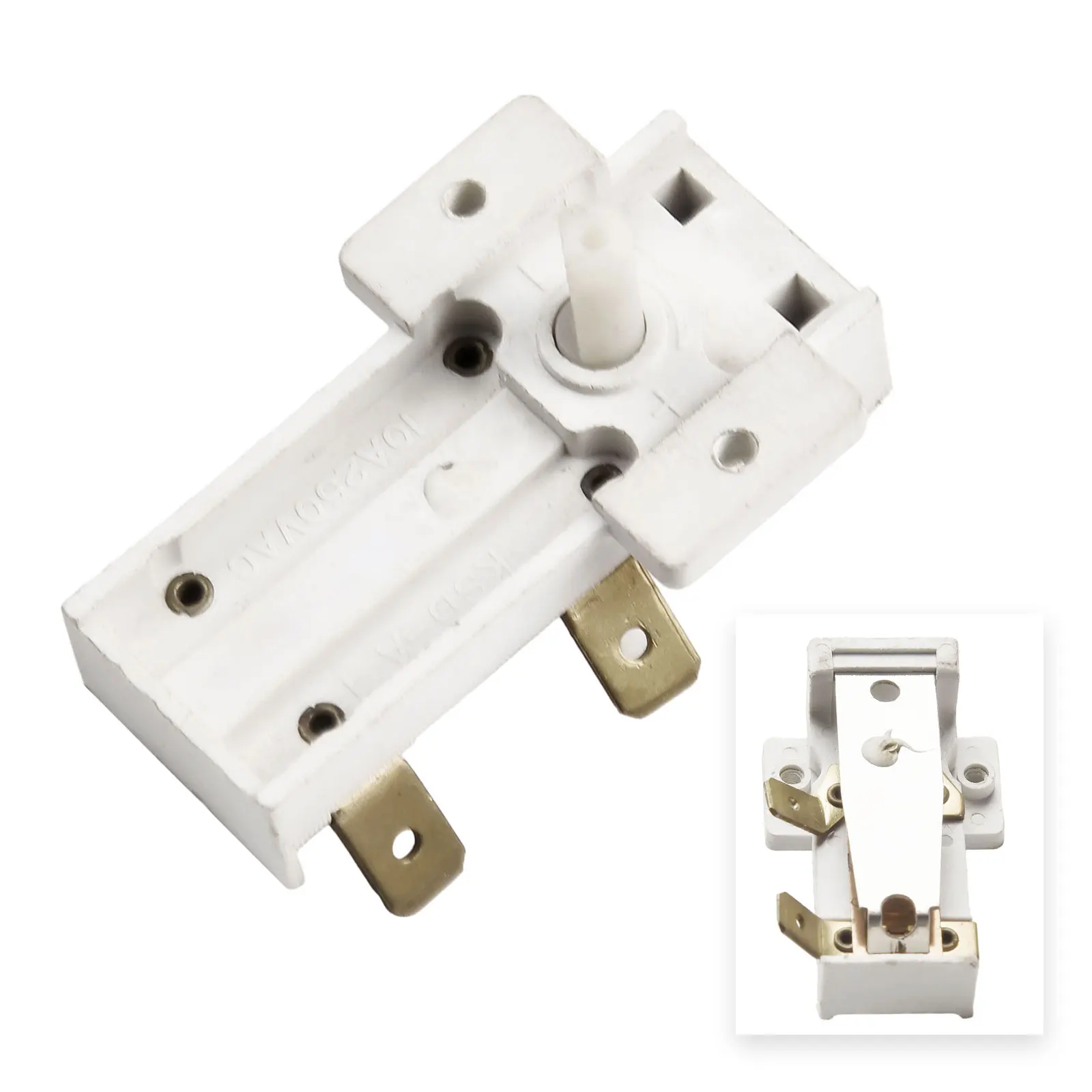 1 X Electric Heater Thermostat 250V16A Temperature Control Switch Electric Oil Heate 52*20mm Temperature Control Regulator