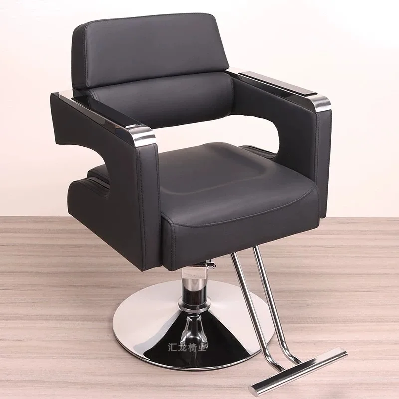 Cheap Professional Barber Chair Stool On Wheels Lounge Simple Taburetes Con Ruedas Make Up Pedicure Armchair High Chairs Makeup