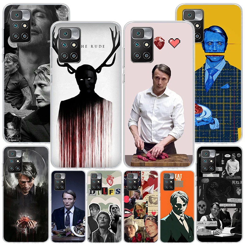 Hannibal Movie Phone Case For Xiaomi Redmi 12 12C 10 10C 10A 9 9A 9C 9T 8 8A 7 7A 6 Pro 6A K70 K60 K40 K20 S2 Print Cover