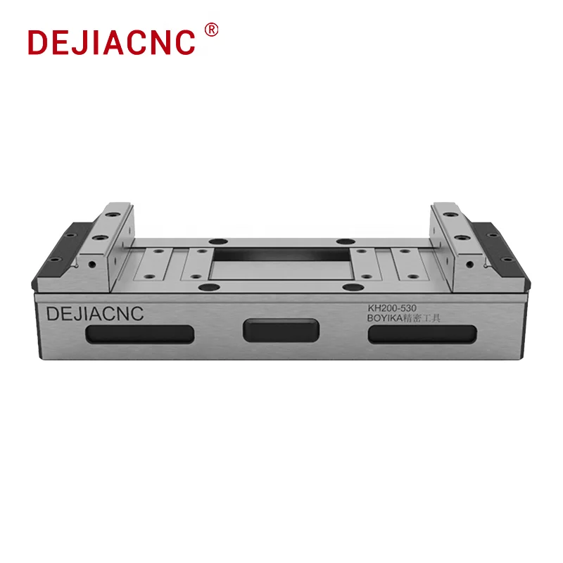 KH200-530 High Precision Self-Centering Vise  4 Axis 5 Axis Cnc Fixture Tool