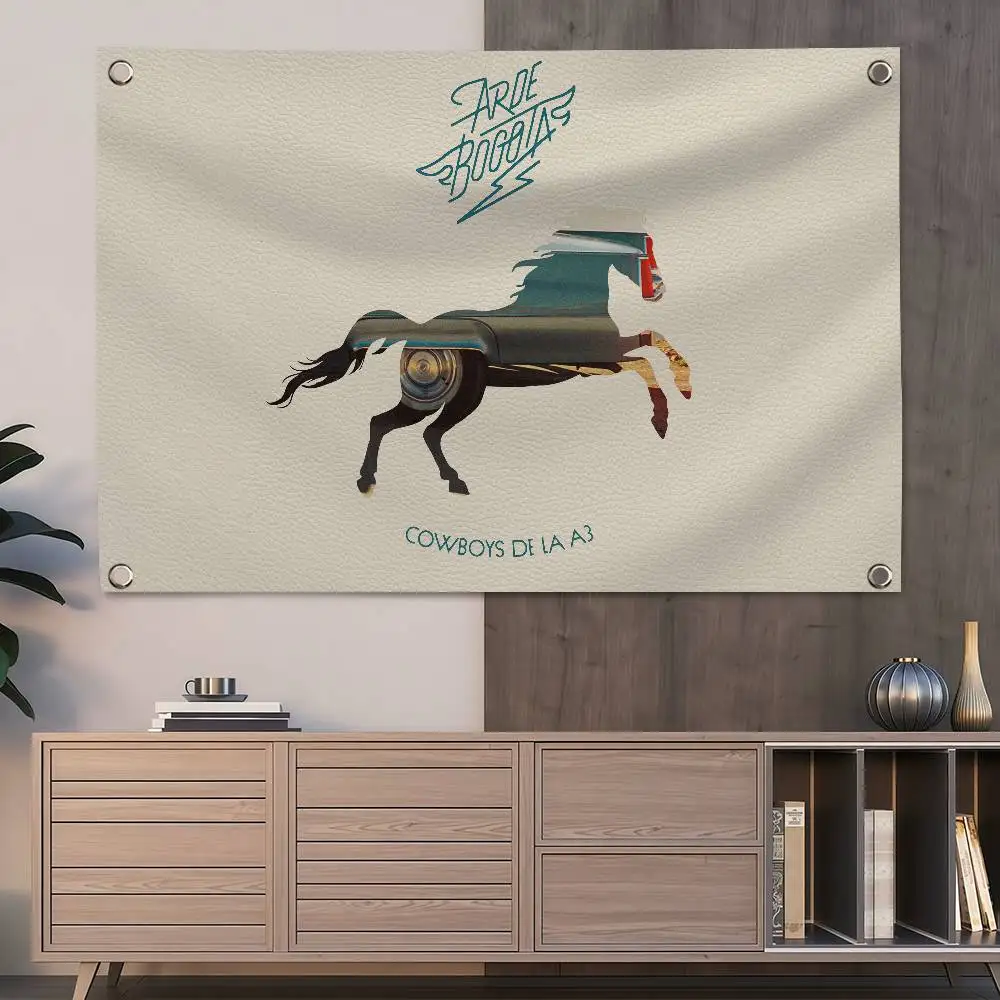 A-Arde COWBOYS DE LAA3 B-Bogota 150x200cm 60x90cm Flag Decoration Outdoor Picnic Party Home Camping Party Art Hanging Banner