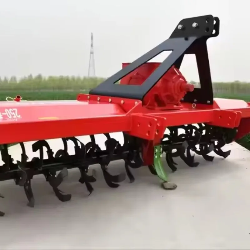 TS Brand 1GQN-250 Mini Power Tiller Rotovator New Condition Rotary Disc Harrow For 75-80hp Tractor Core Engine Motor Components