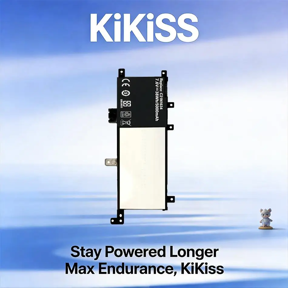 

Надежная долговечная батарея для ноутбука C21N1634 4840 мАч для Asus A580U X580U X580B A542U R542U R542UR X542U V587U FL5900L FL8000U