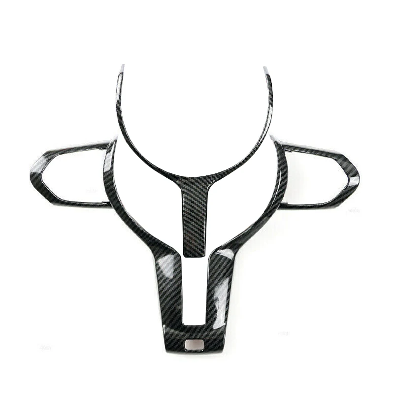 

1 Set Car Steering Wheel Trim Cover Button Panel Frame ABS Fit for BMW M-Sport F22 F30 F32 F10 F11 X5 F15 X6 F16 2017 2016 2015
