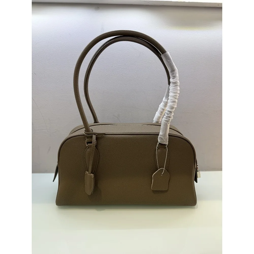 Simple Long Handle Single Shoulder Armpit Leather Women's Bag Unique Versatile High-end Fashion Texture Niche Design Practical