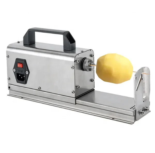 Commercial Stainless Steel Tornado Spiral Potatoes Cutter Machine Electric Potato Twister Slicer