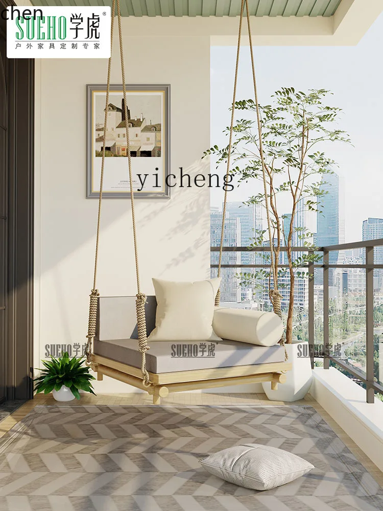 ZMLBalcony Indoor Hanging Chair Hammock Home Leisure Lying Flat Swing Outdoor Single Double Comfortable Hanging Chair Bedroom