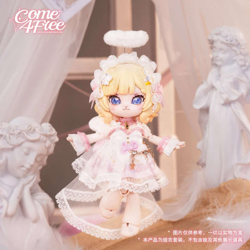 

Только одежда Fairy Tale Series Angel без бретелек Bjd Детская одежда Ob11 Детская одежда Кукла Макияж Одевание для девочек Подарок-сюрприз