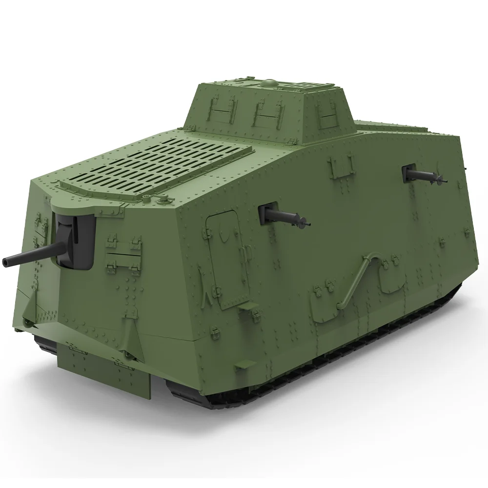 

Germany MediumTanks A7V-Sturmpanzerwagen SSMODEL SS630 1/48 1/87 1/160 1/220 Military Model Kit