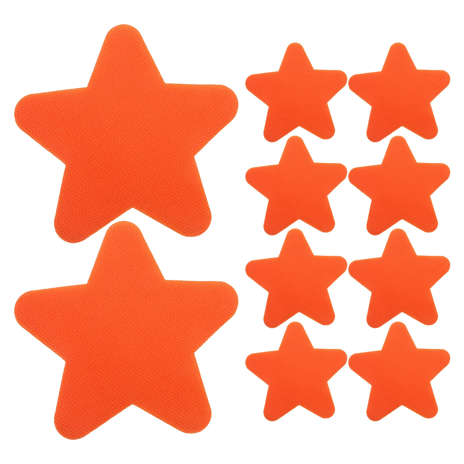 

48Pcs Numbered Spot Markers Reusable Carpet Stickers Star Floor Spots 4 Inch for Classroom Rug Preschool Sitting