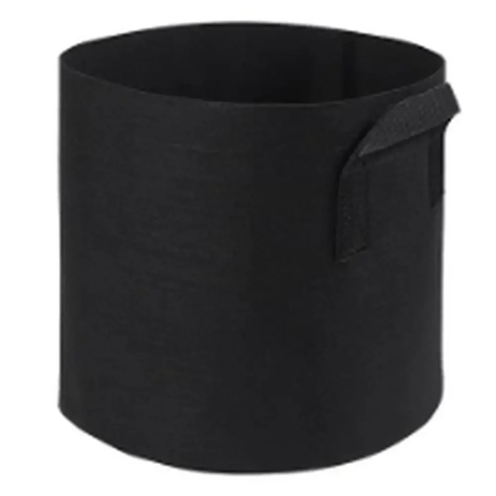 

8/6PCS Black Plant Pots Breathable Fabric Reusable Felt Flower Pots 20*20cm For Grow Aquatic Plant And Even Ornamental Flower