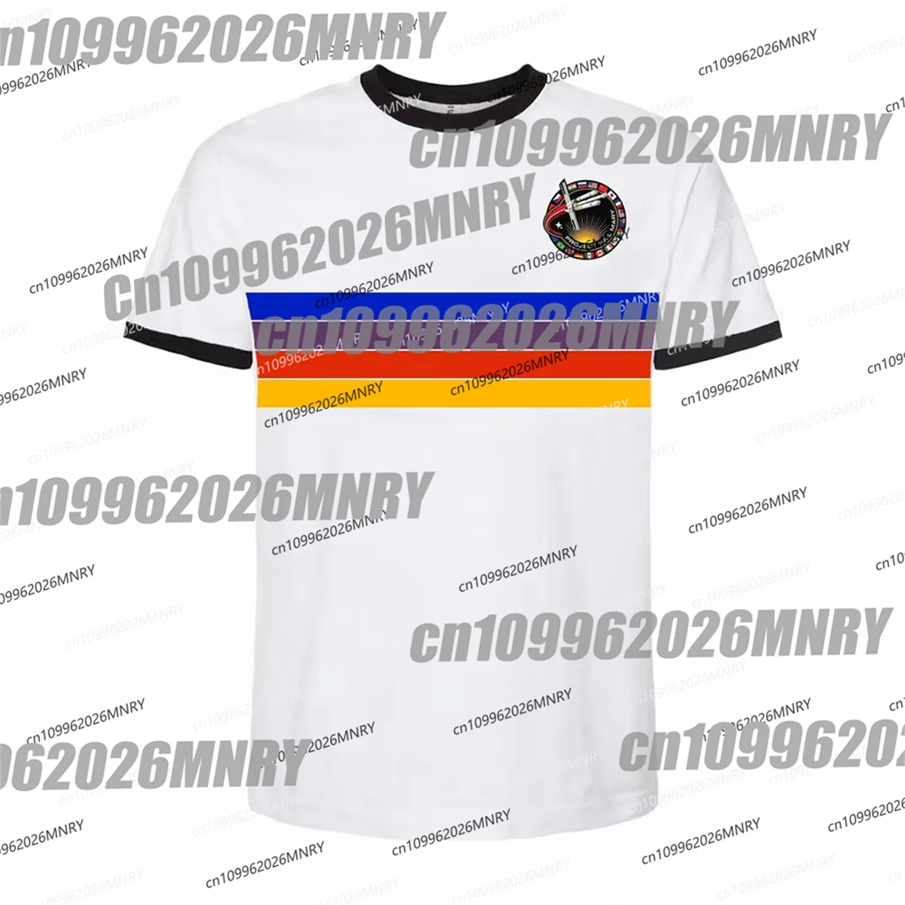 Project Hail Mary Ringer Tee Mission Patch Sci Fi Novel Fan Shirt Retro Space Graphic Tee Unisex Book Lover Kid Men Tshirt