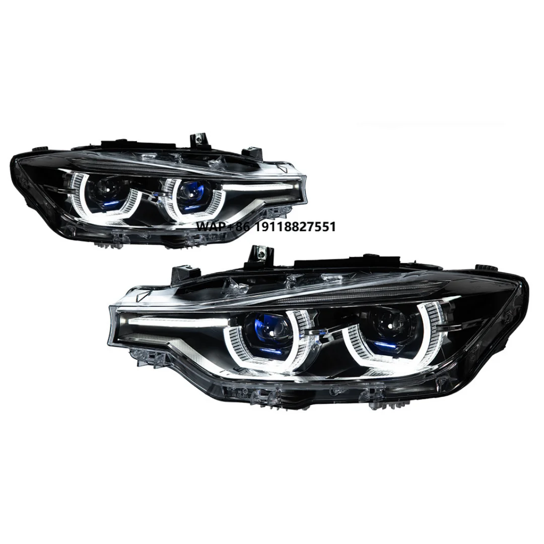 

Car LED DRL Headlights for F30 F35 318i 320i 325i 2013-2018 New Condition Projector Lens Front Automotive Accessory