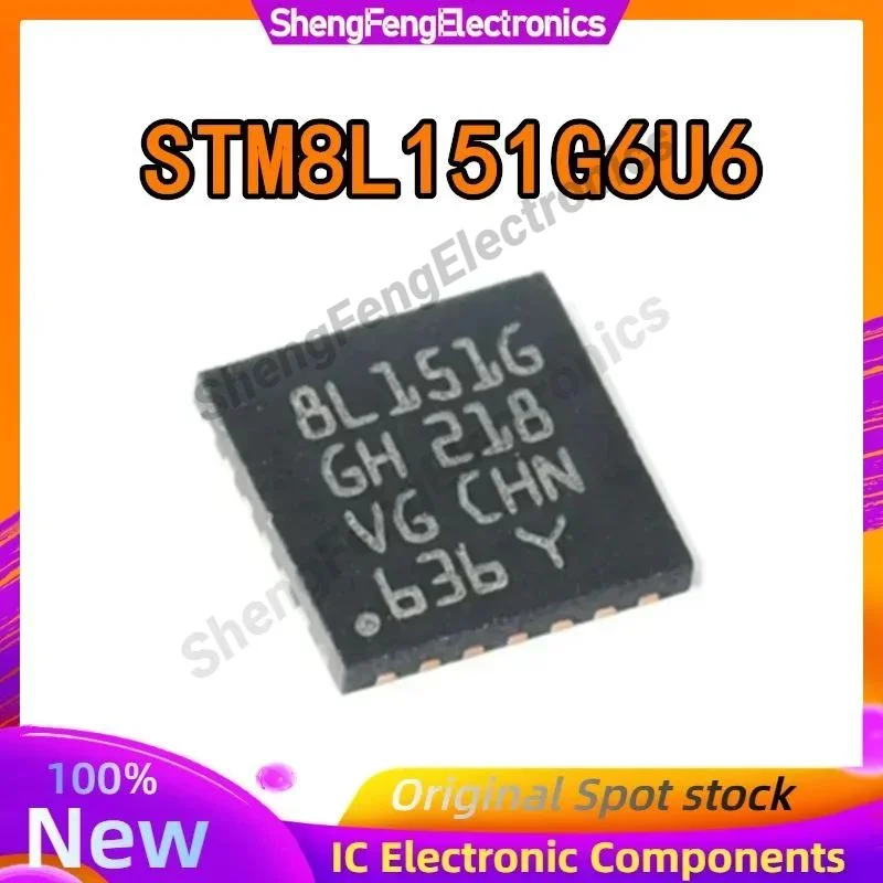 

STM8L151G6U6 STM8L151G6U STM8L151G6 STM8L151G STM8L151 151G6U6 STM8L15 STM8L STM8 STM ST IC Chip QFN-28 in stock