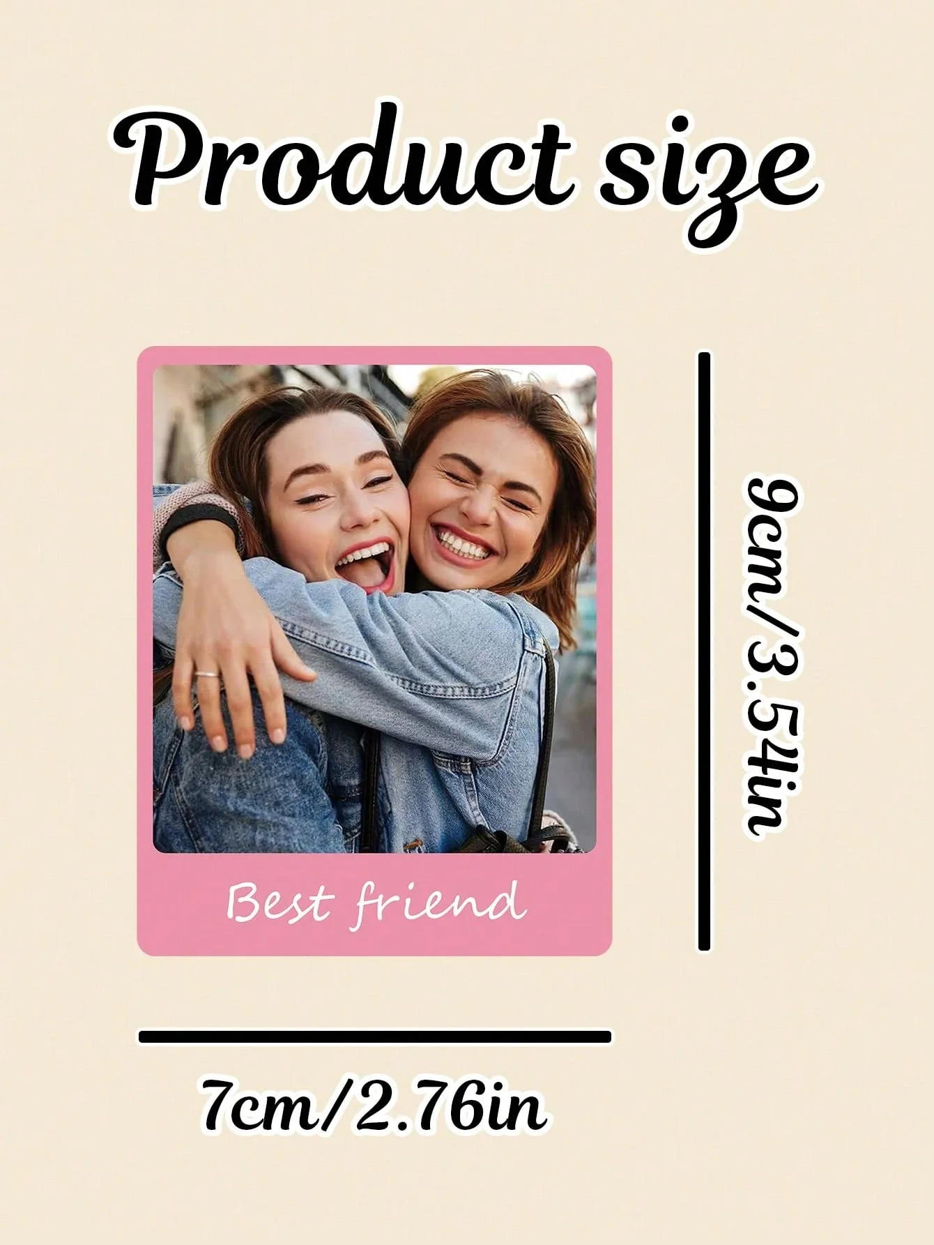 Acrylic Photo Magnet, Calendar, Wedding Gift, Housewarming Gift, Save The Date