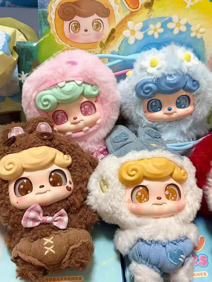 

JOTOYS Trendy Music Q Treasure Blind Box Whimsical Fairy Tale Series Cute Doll Pendant Odd Even Design Hot Selling Toy