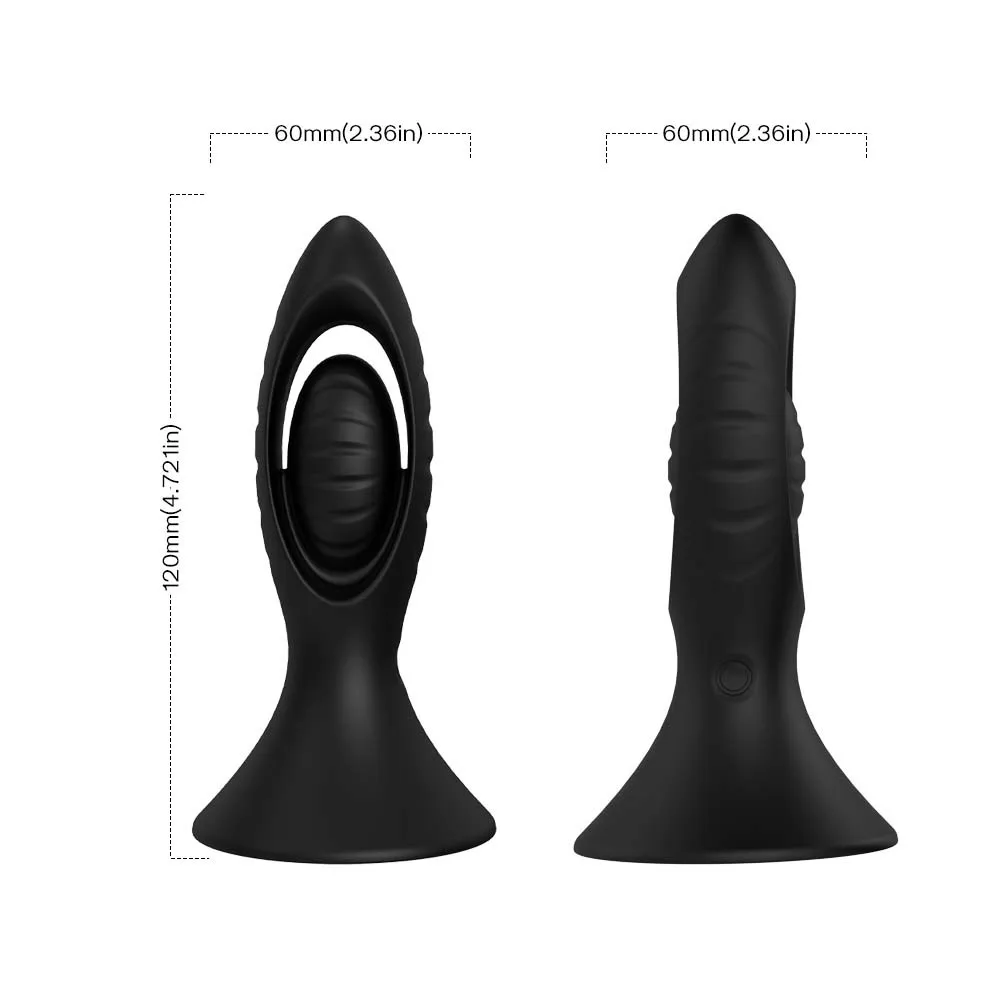 Plugue anal com controle remoto sem fio, brinquedos sexuais sm para homens, plugue anal recarregável usb, massageador de próstata com ventosa, plugue anal