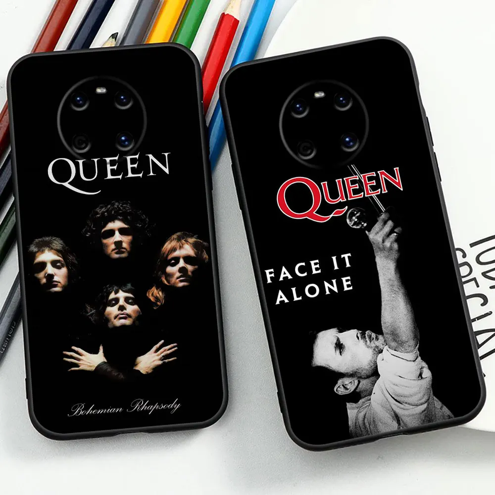 Freddie Mercury Queen band Phone Case For Huawei NOVA Y90 Y70 Y61 10SE 10 9 9SE 8 8SE 8I 7 7I 5 5I 4 3 3I 2 PRO PLSU Cover Cqoue