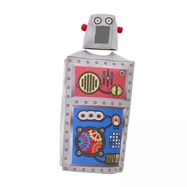 Halloween Suit Robot Cosplay Costume Adults Funny Stage Costume for Carnival Show Outfit and Role Play Events