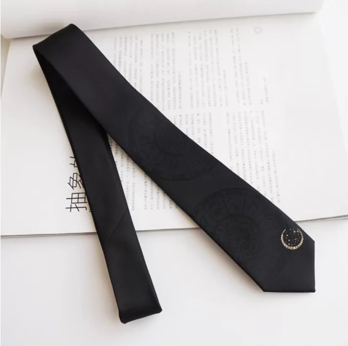 Black Couple's Small Tie, Boys' School Tie