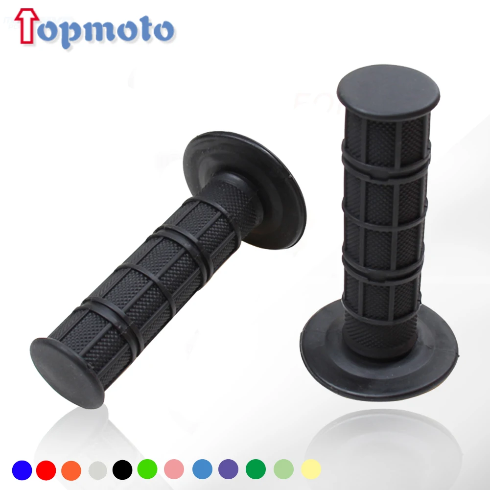 22mm 24mm Motorräder Grip Dirt Bike Griffe 7/8 "Gummi Biker Roller Griff Grip Für Lenker Mx Kissen top Gas 22mm Bar