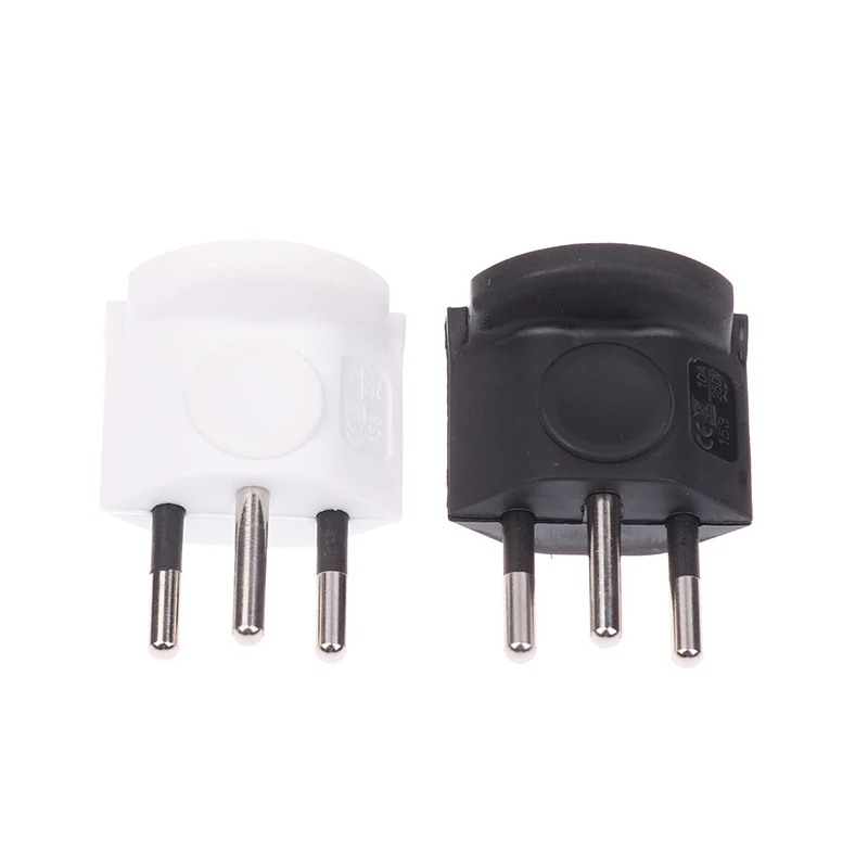 1 Piece 10A 250V EU To Switzerland Electrical Plug Travel Adapter 3 Pin Power Plug European France TO Swiss Plugs