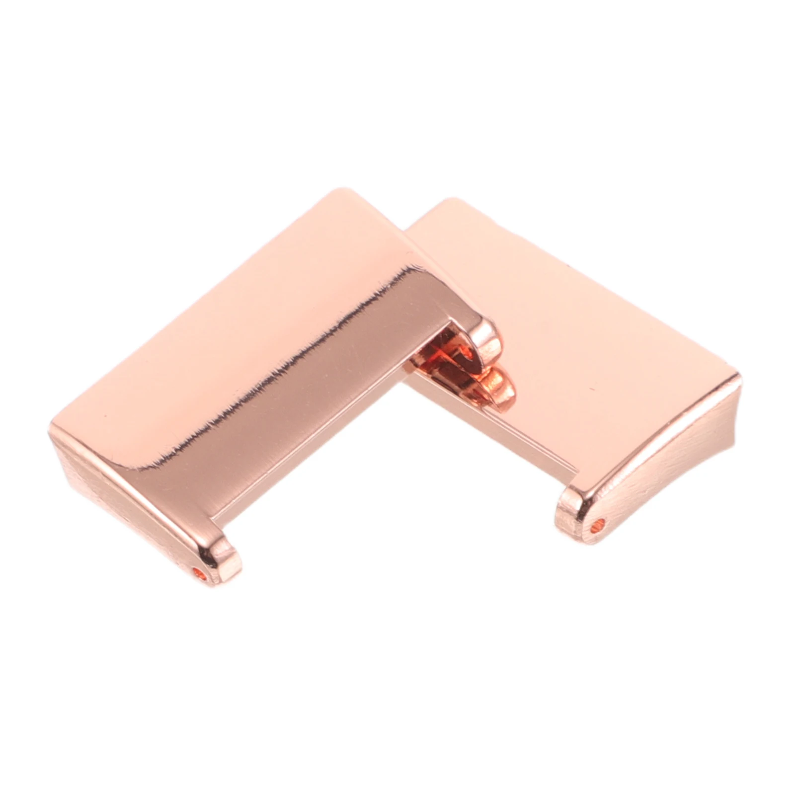 

2 Pcs Watch Strap Adapter Metal Connector Connecting Converter Band Clasp Buckle Accessories