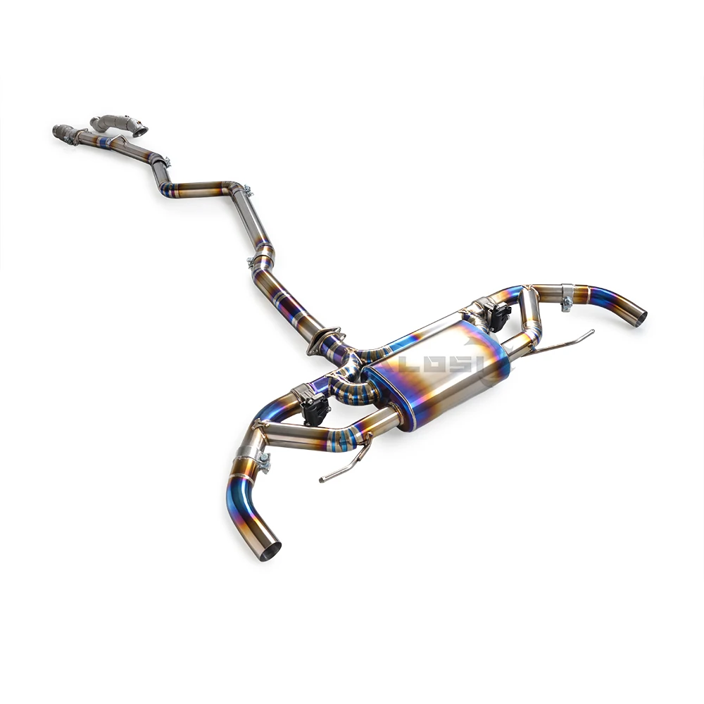 

Exhaust for Mercedes Benz GLC260 COUPE GLC300 COUPE 2.0T 2015-2021 Titanium Valve Tuning Cat back exhaust car sports Exhaust