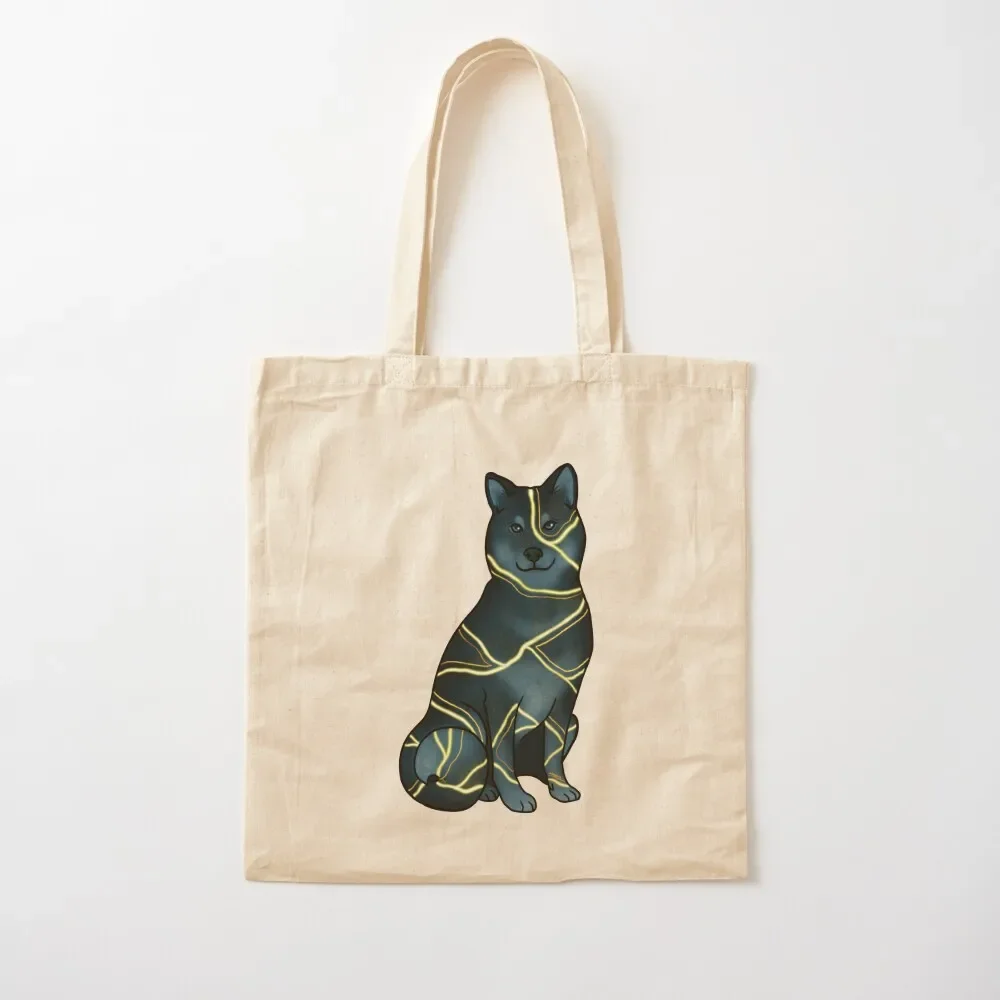 

Kintsugi Shiba Inu Tote Bag Gift bags tote bags men Fabric bag Canvas bag