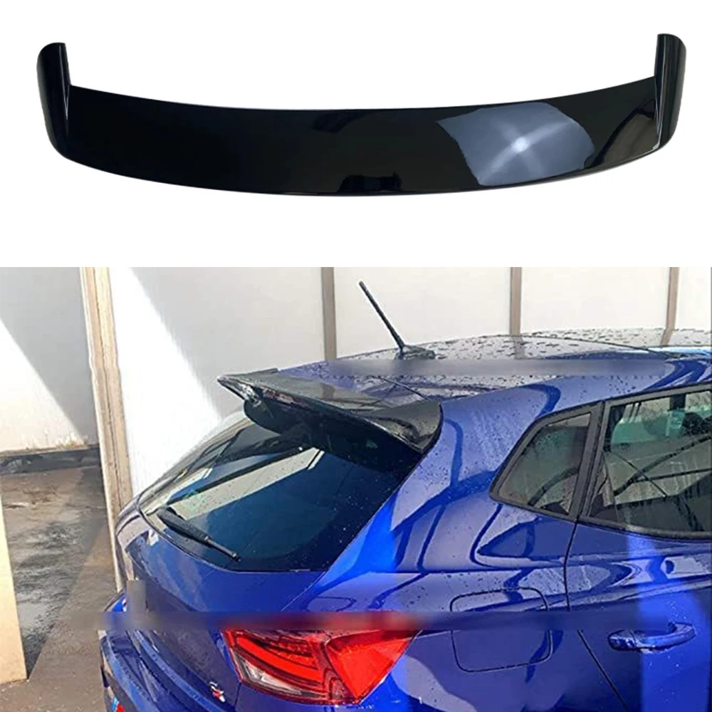 For Seat IBIZA 6F 2017 18 19 20 21Rear Roof Trunk Lid Car Spoiler Wings high quality ABS Tuning Body Kit Exterior Accessories