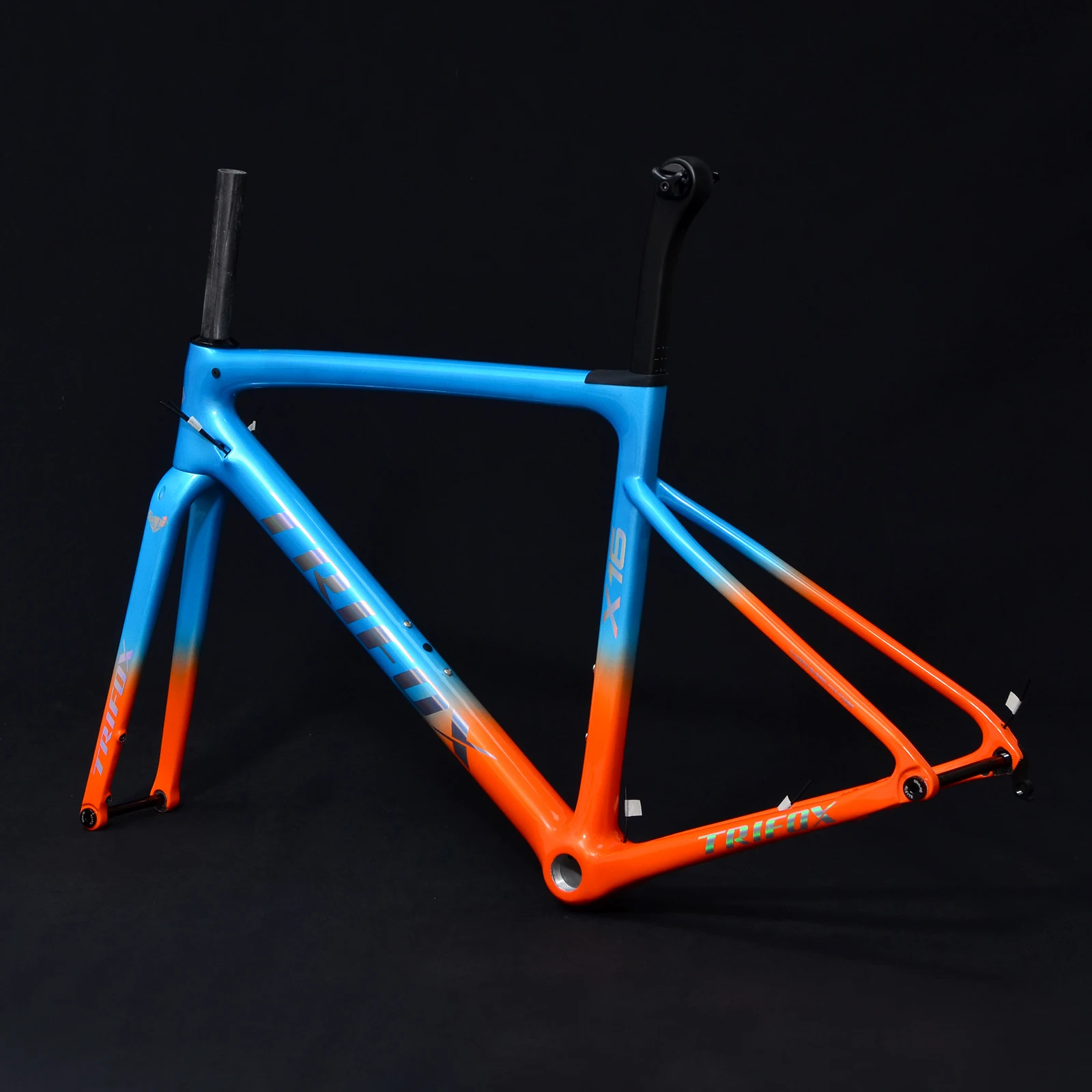 

TRIFOX X16 Carbon Road Bicycle Frameset Ultralight 960g Disc Brake Max 28C DI2 Road Racing Bike Frame