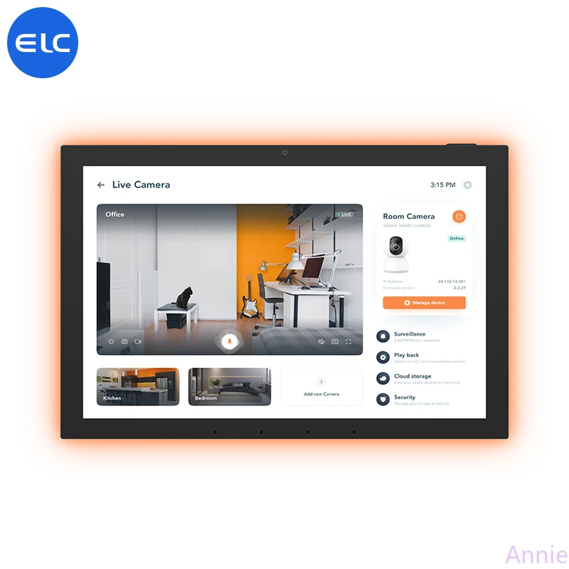 MSSmart Home Control Panel 10.1 Inch Android 14 Smart Home Automation Tablet All-in-one With POE RK3576S 4+64GB for Smart Home