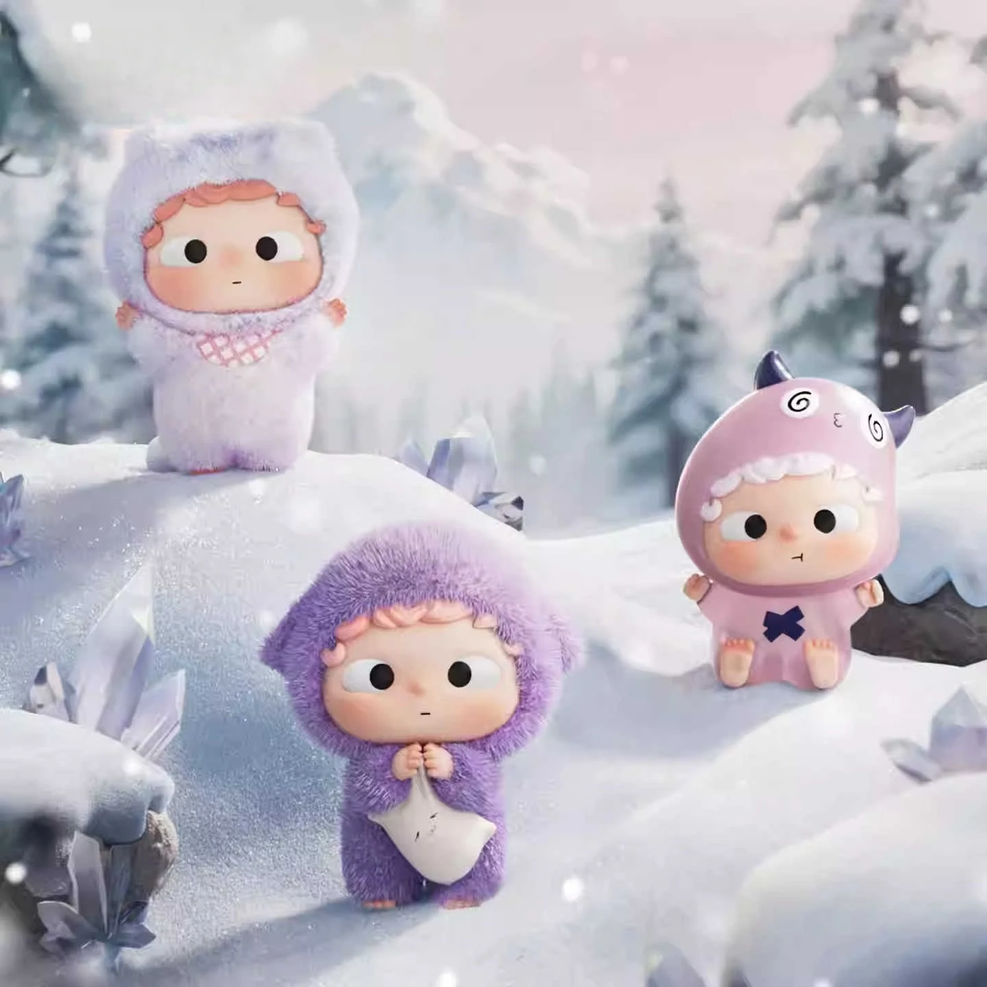 Ozai De Hooded Adventures Series Blind Box Mooie Mini Beeldje Decoratie Model Speelgoed Ozai Anime Figuur Verrassingsdoos Kindergeschenken