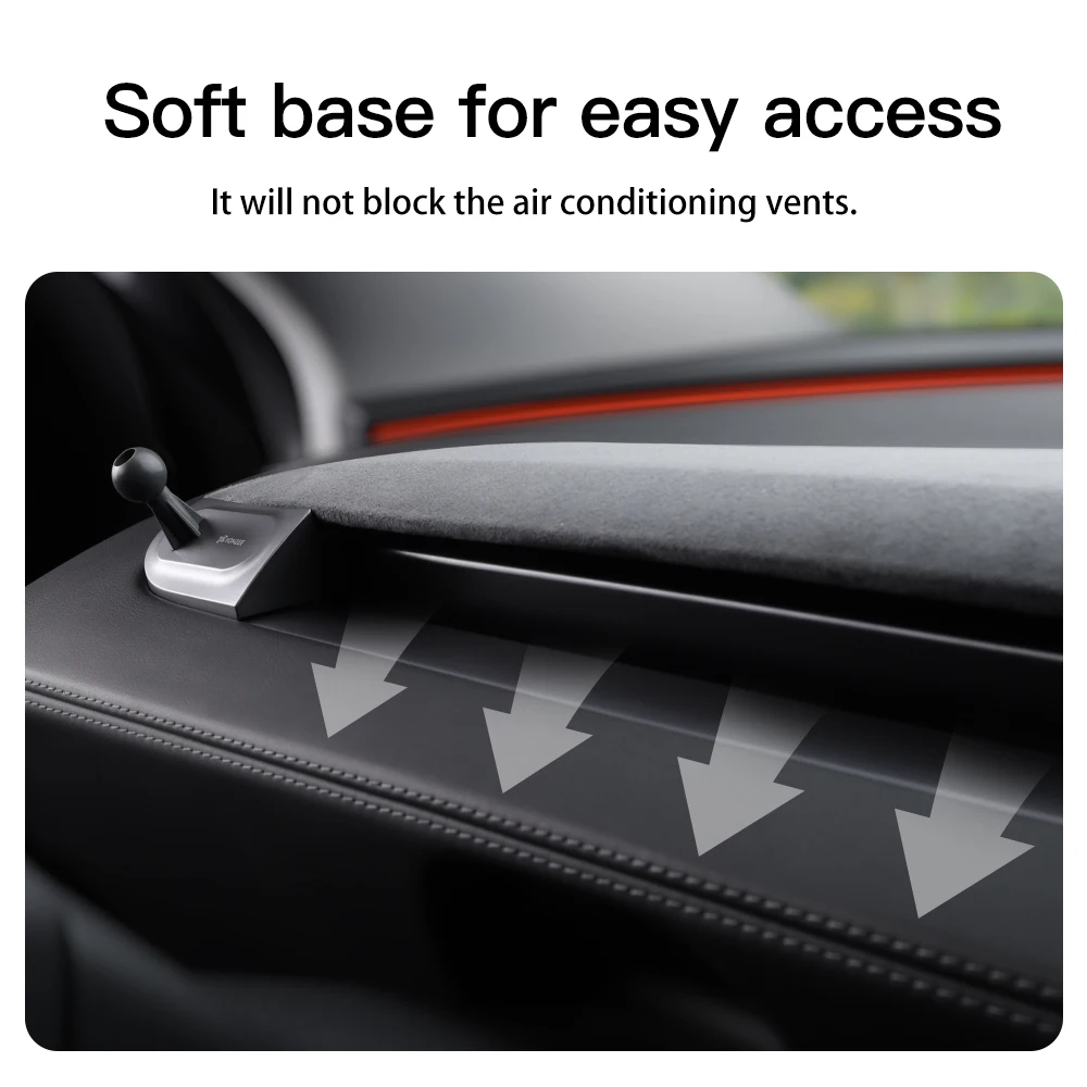 YZ Für Tesla Model 3 Y YL Highland Juniper 2024-2026 Magnetische 360-Grad-Handyhalterung für Lüftungsschlitze, Rutschfest, für iPhone 17 16 MagSafe – Detail 11