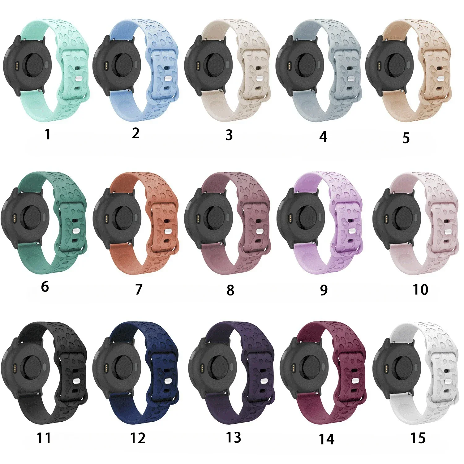 For Redmi Watch 5 Active Fashion Leopard Silicone Strap Engraved Band For Xiaomi Redmi Watch 5 Lite