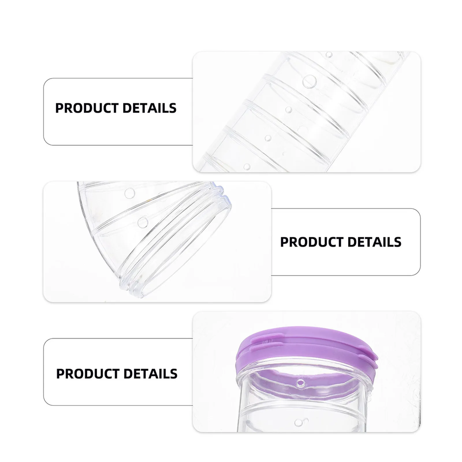 16Pcs DIY Hamster Tunnel Set Plastic Tube Connectors for Small Pets Cage External Play Exercise Activity Observation Sturdy Easy