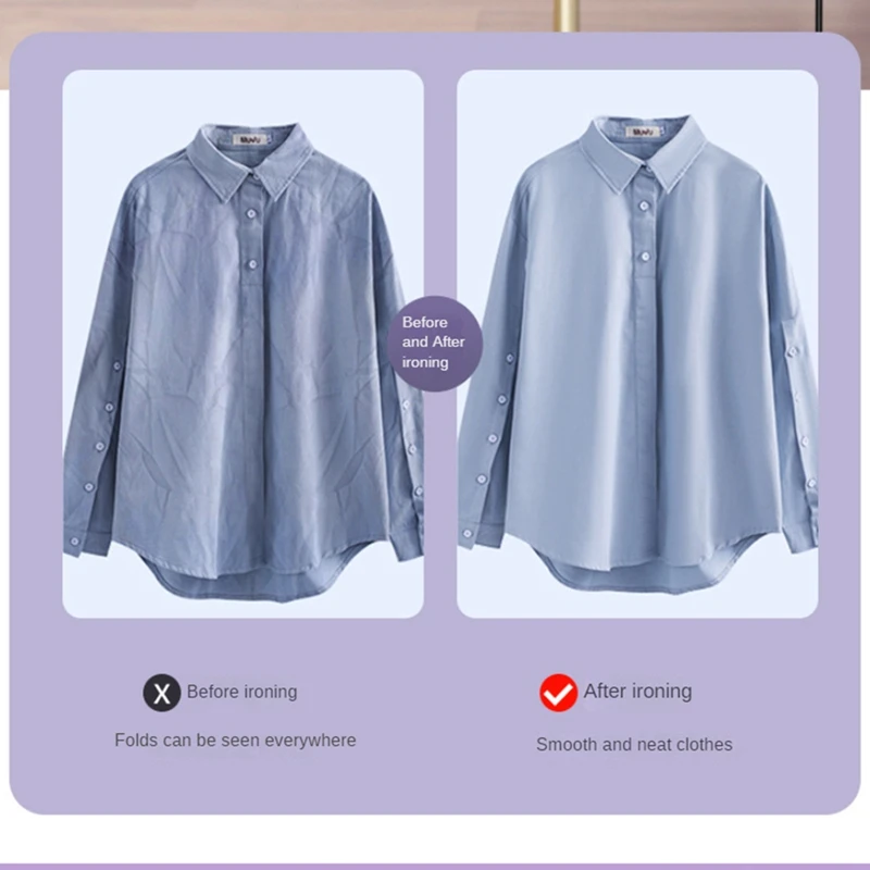 Mini fer à repasser de voyage portable, pour déterminer la vapeur des vêtements, pour repasser à sec