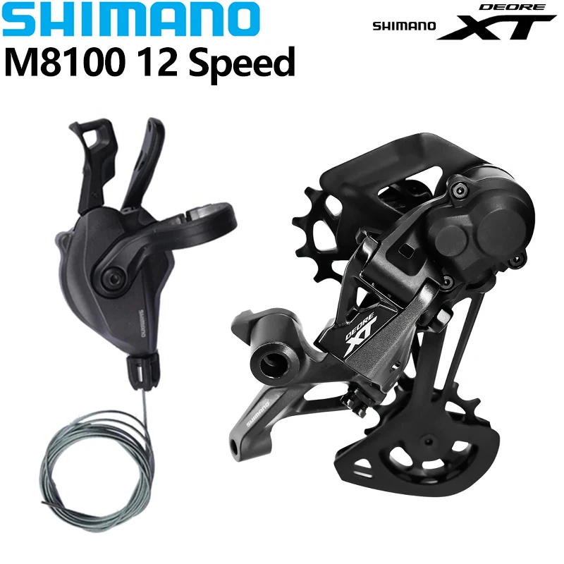 

Shimano Deore XT M8100 Group RD-M8100/RD-M8120 SGS Rear Derailleur SL-M8100 Right 12S Shifter For Mountain Bike Original Parts