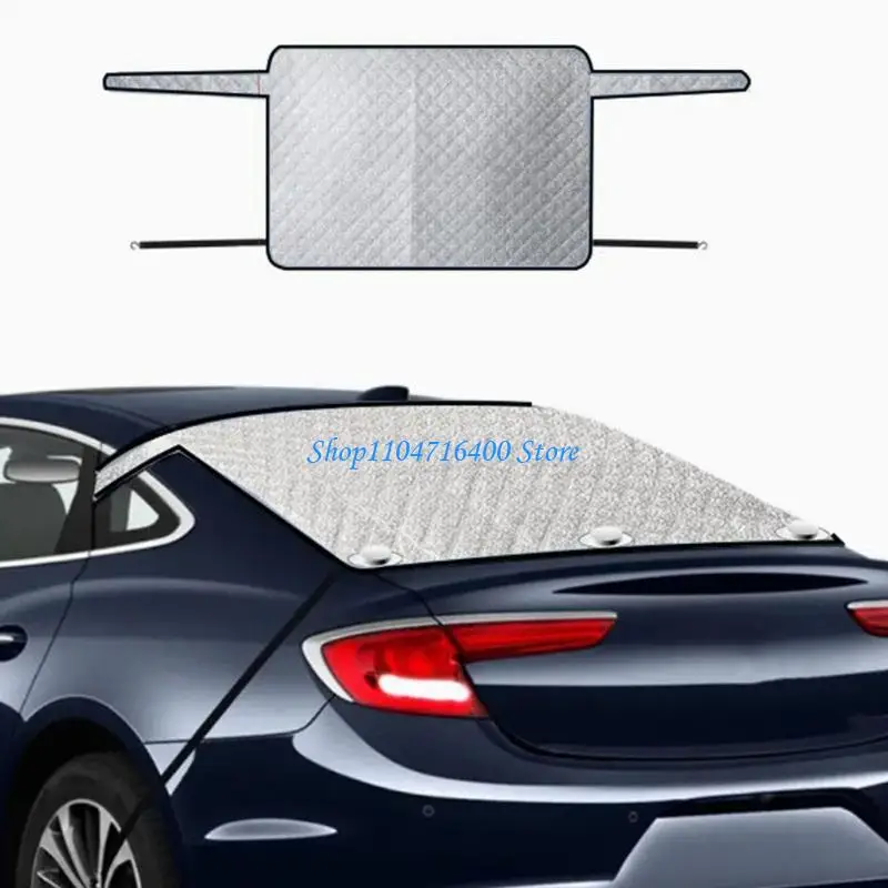 y1gd Worldwide Rear Windshield Sunshade Compatible for Automobiles SUVs and Trucks Offering Comprehensive Defense