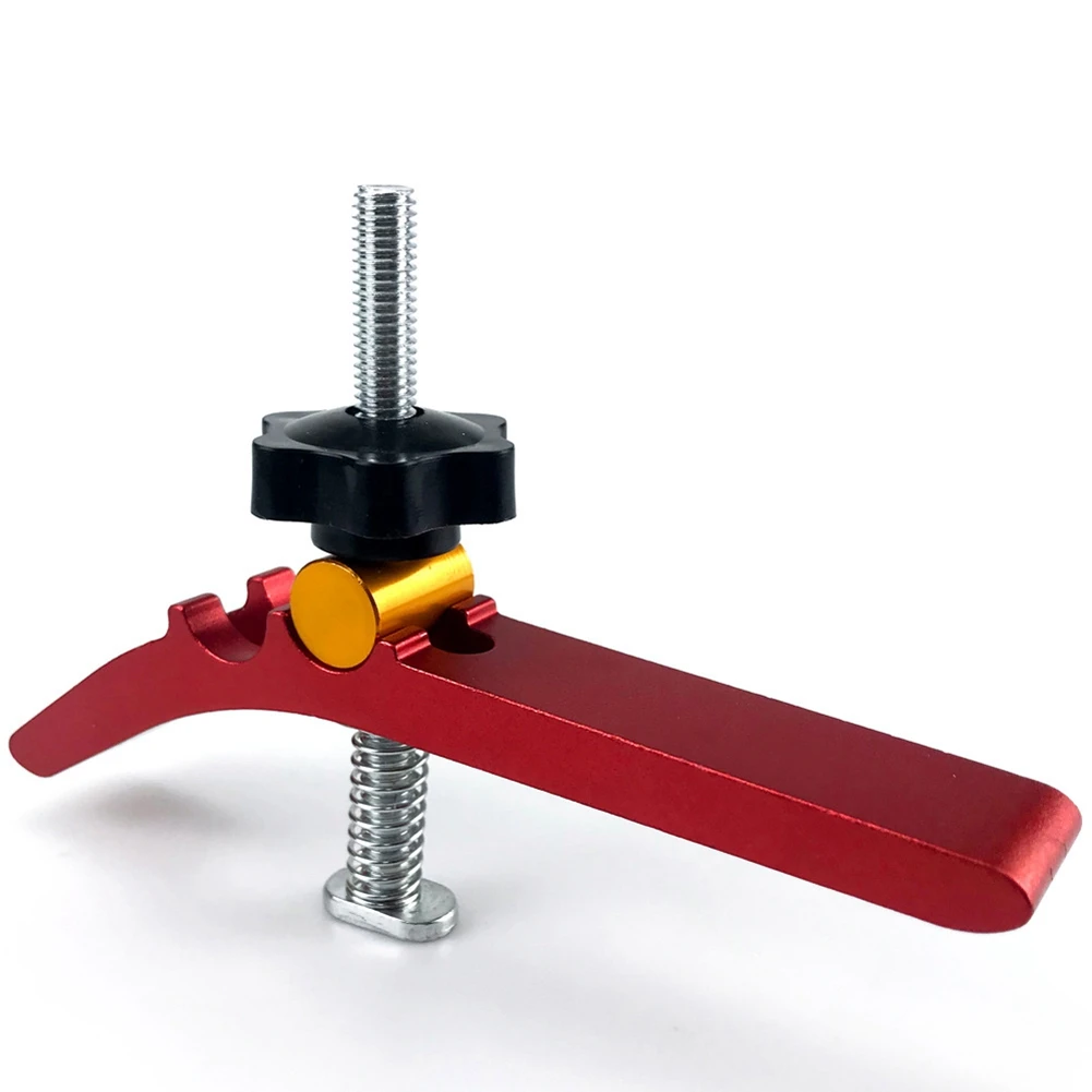 

Woodworking T-Track Hold Down Clamp Set Aluminum T-Slot Table Workbench Wood Fixture Jig Clamping Blocks Platen B