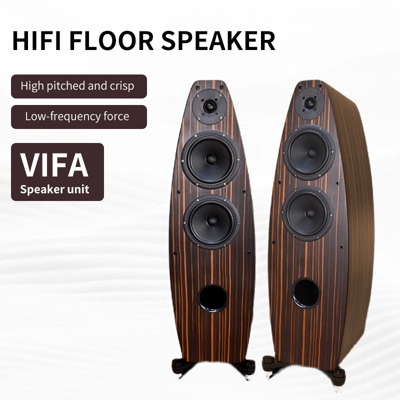 

YYAUDIO 6.5 Inch HiFi Speakers Hi-end Floor Woofer Speaker Large Home Theater System Customized Double Bass Speaker Box