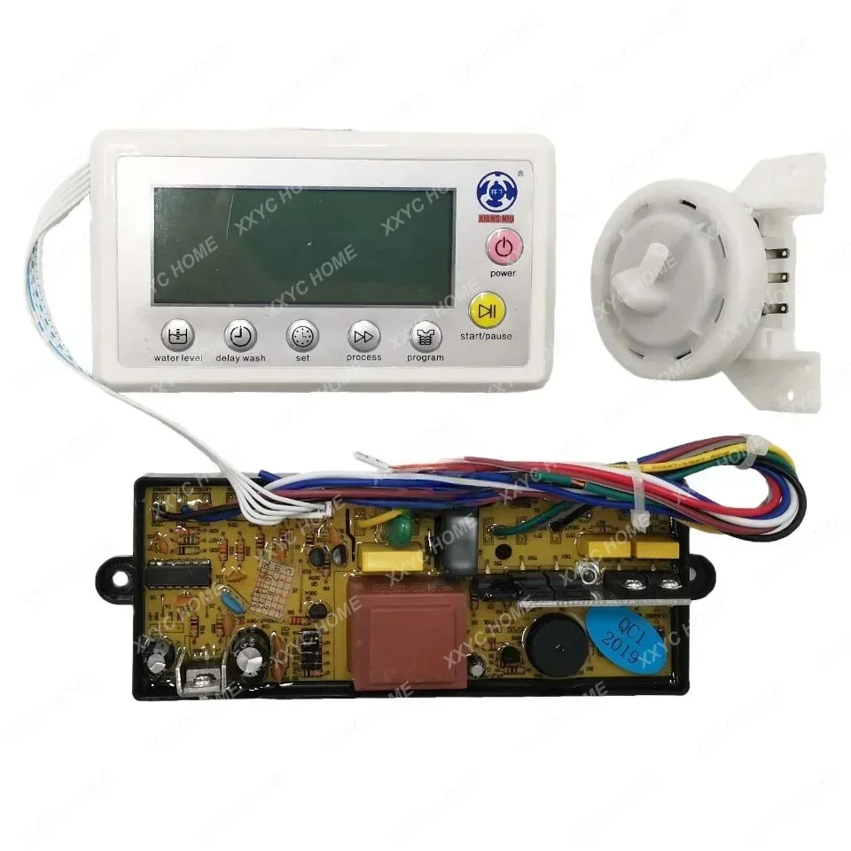 new universal full automatic washing machine computer board LED display power module panel with water liquid level sensor6688