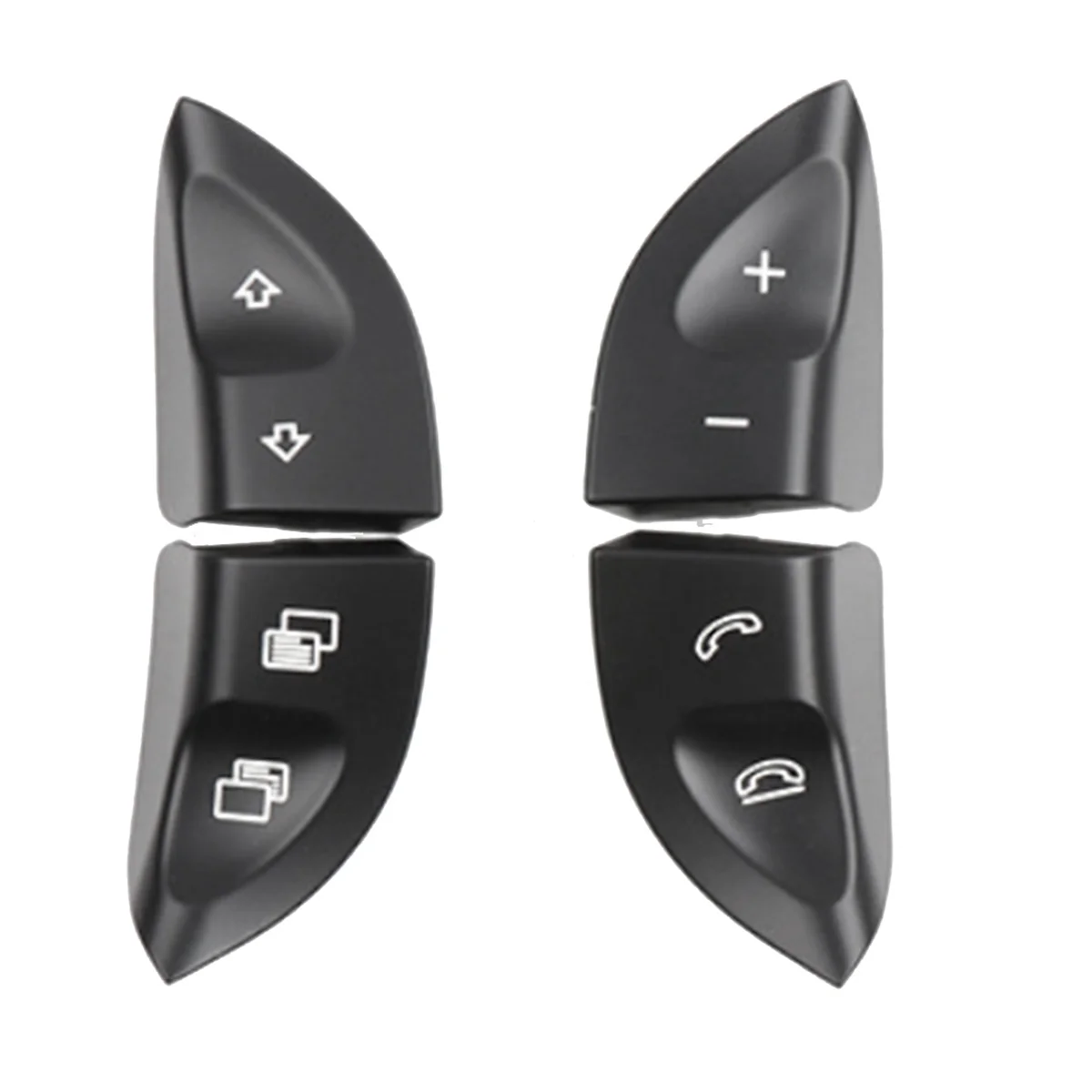 

Car Left Right Steering Wheel Buttons Switch for Mercedes-Benz S-Class W220 1998-2005 CL W215 1999-2006 Black