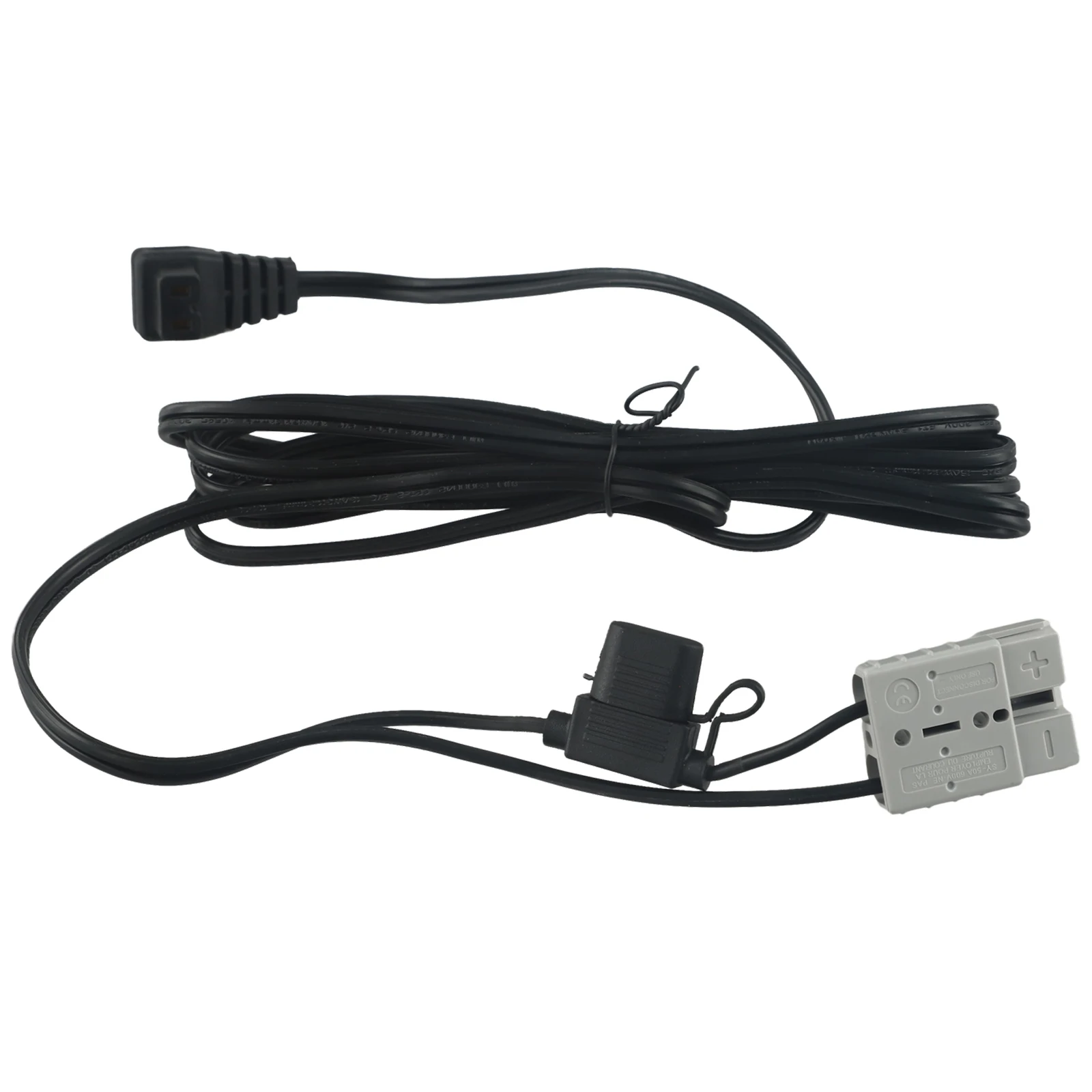 16AWG Power Cord 50A Power Connector AC DC Interface 3-meter Length Pure Copper Wire Core Waterproof Fuse Holder