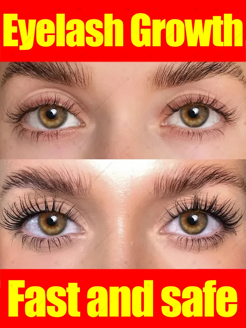 

Fast Eyelash Growth Serum 7 Days Natural Eyelash Enhancer Longer Fuller Thicker Curling Lash Treatment Eye Care Products Makeup