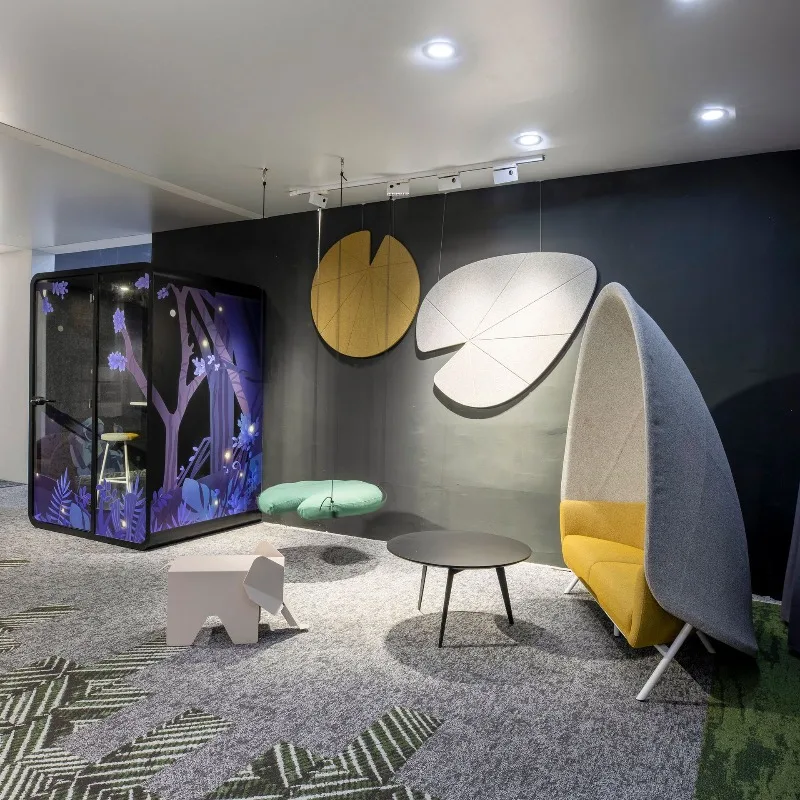 Rest Area Reception and Negotiation Leisure Office Sofa Personal Workstation Metal Skeleton Business