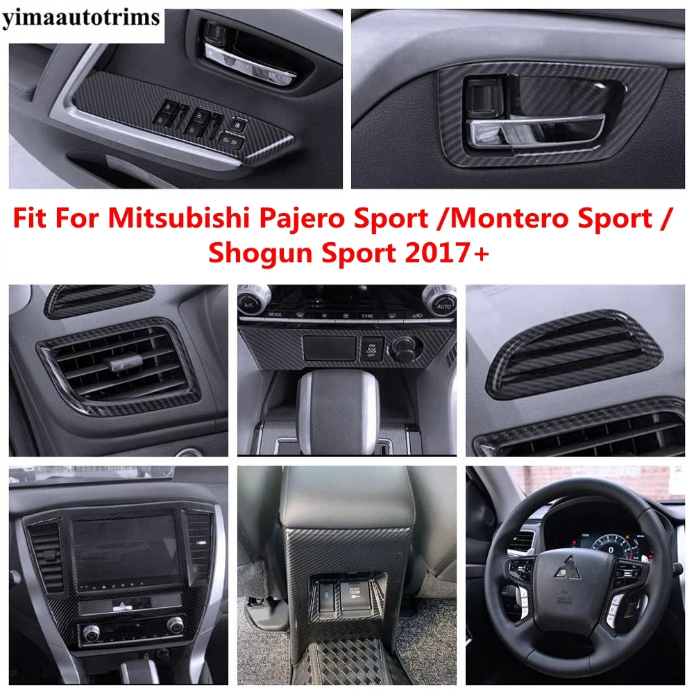 

Window Lift / Air AC /Steering Wheel Cover Trim Accessories For Mitsubishi Pajero Sport / Montero Sport / Shogun Sport 2017-2021